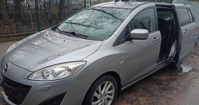 Mazda 5 cena 30500 przebieg: 159000, rok produkcji 2012 z Warszawa małe 106